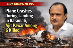 Ajit Pawar and 6 Dead in Tragic Landing Crash!”