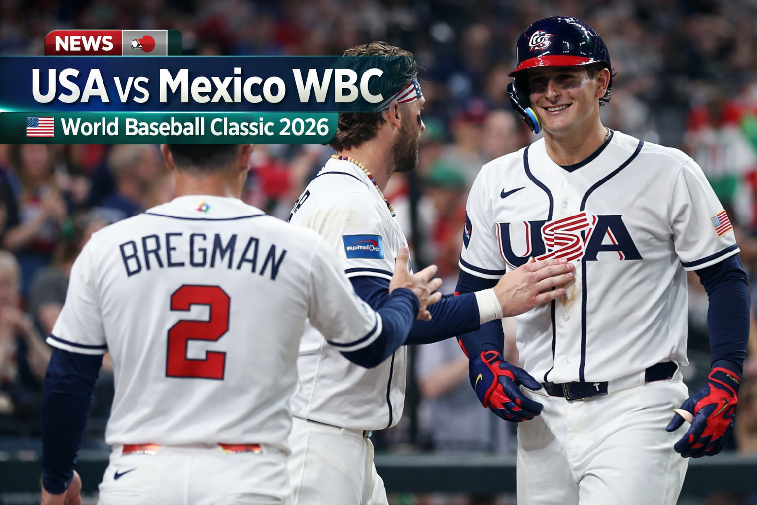 mexico vs usa baseball score